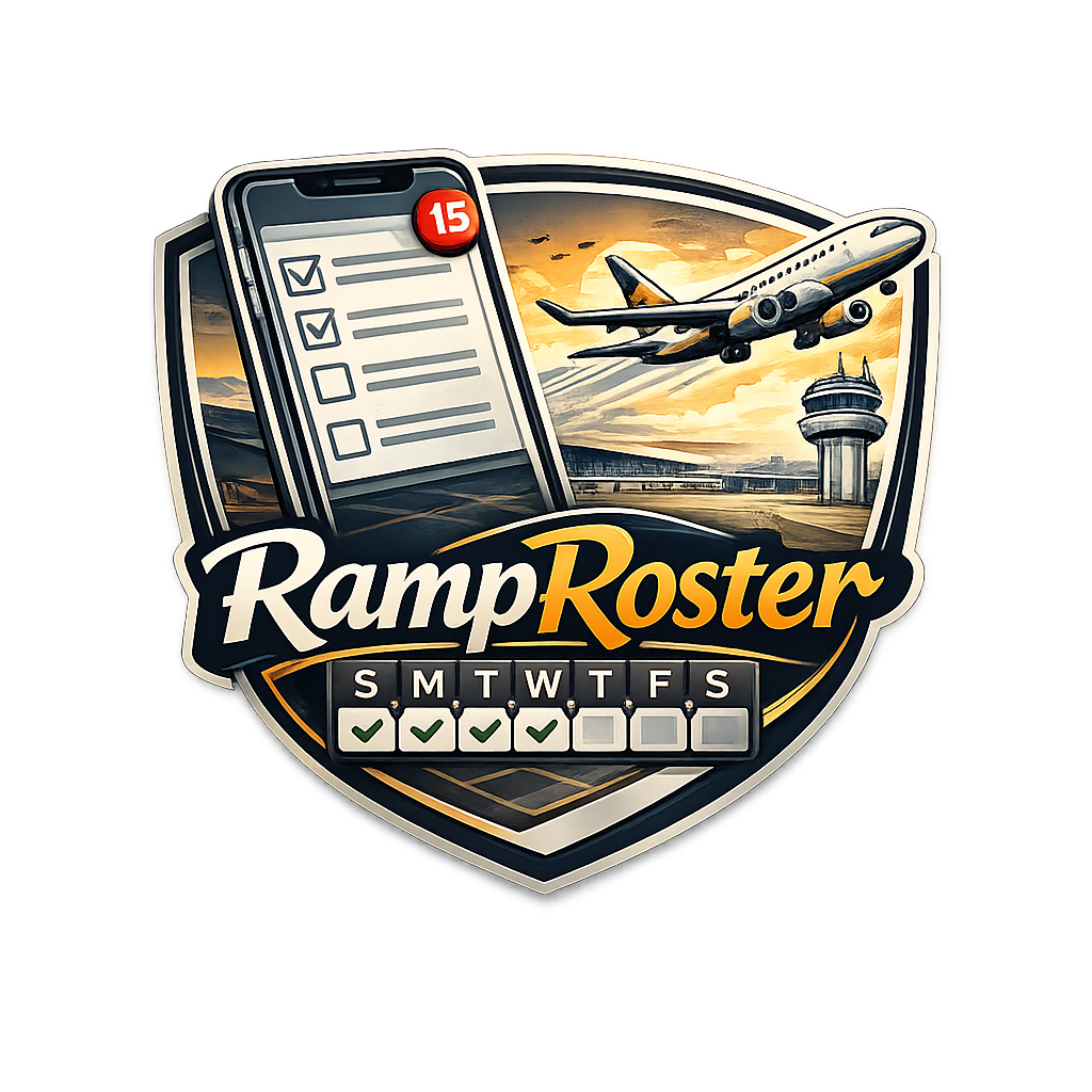 Ramp Roster Print Out RampRoster Connect — Ramp Operations Management